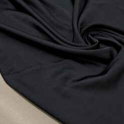 🎁 Dunkelblauer leichter Satin mit leichtem Elasthananteil