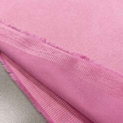 Rosa elastischer Baumwoll-Satin Stoff für Kleider, Röcke und Blusen